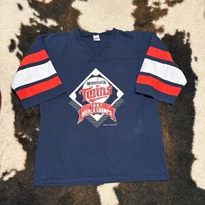 Vintage Minnesota Twins 1987 World Champs Shirt